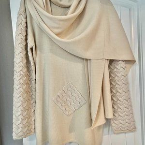 French Designer Lauren Vidal 3 Piece Sweater Set